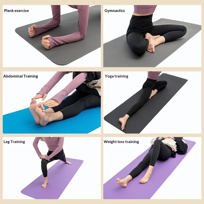 Home Pilates Yoga - Extra Thick Non Slip Yoga Mat