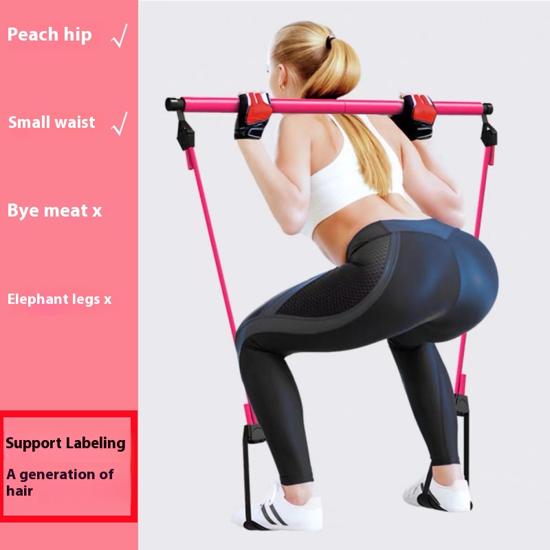 Pilates Yoga Tone - Pilates Stick - Adjustable Fitness Bar
