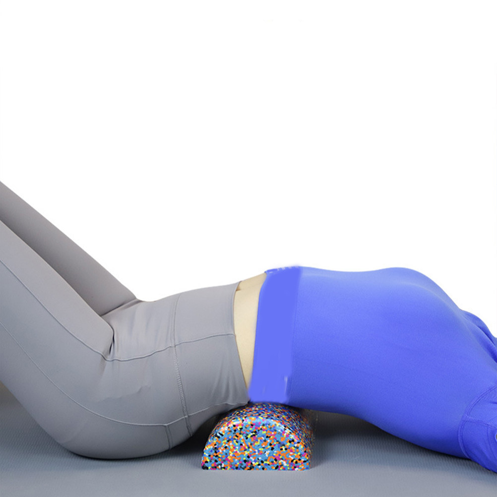 Pilates Yoga Exercises - Semicircle Yoga Roller Half Foam Roller