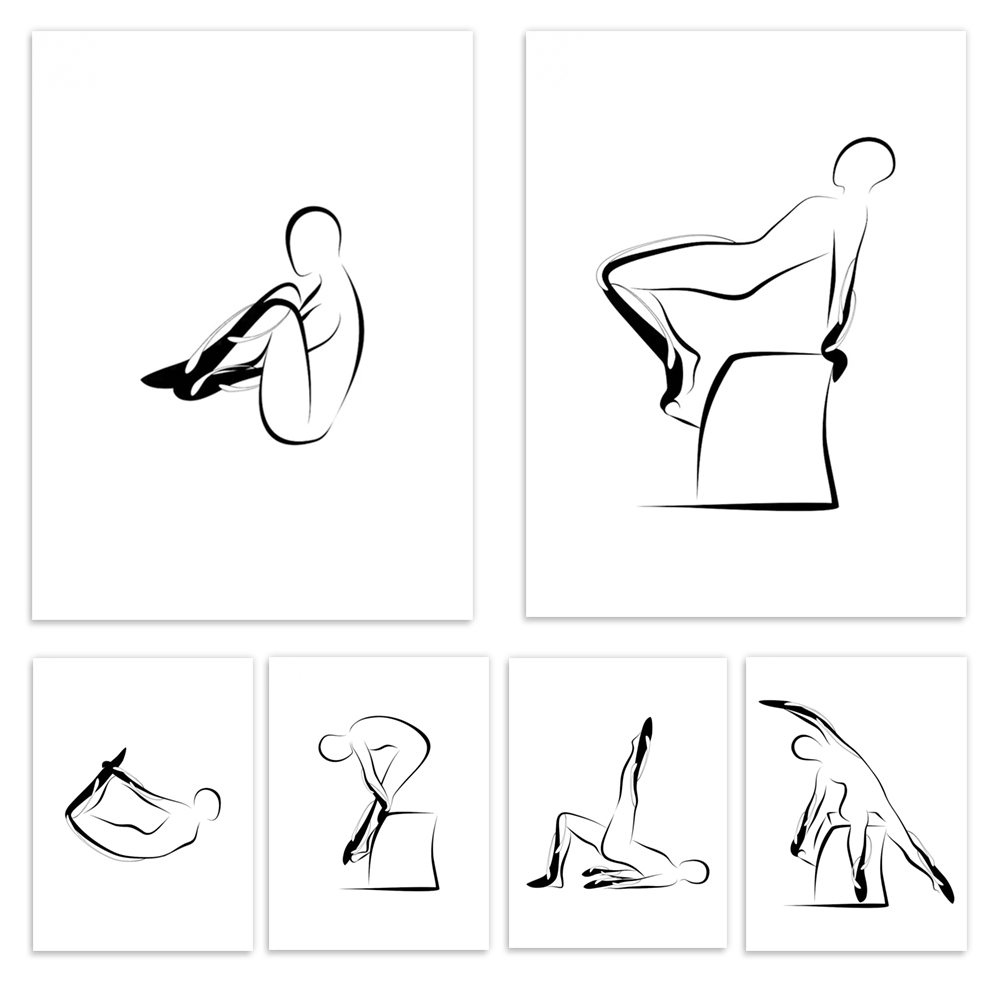 Pilates Yoga Room - Pilates posters, Pilates push-ups, Pilates poses,