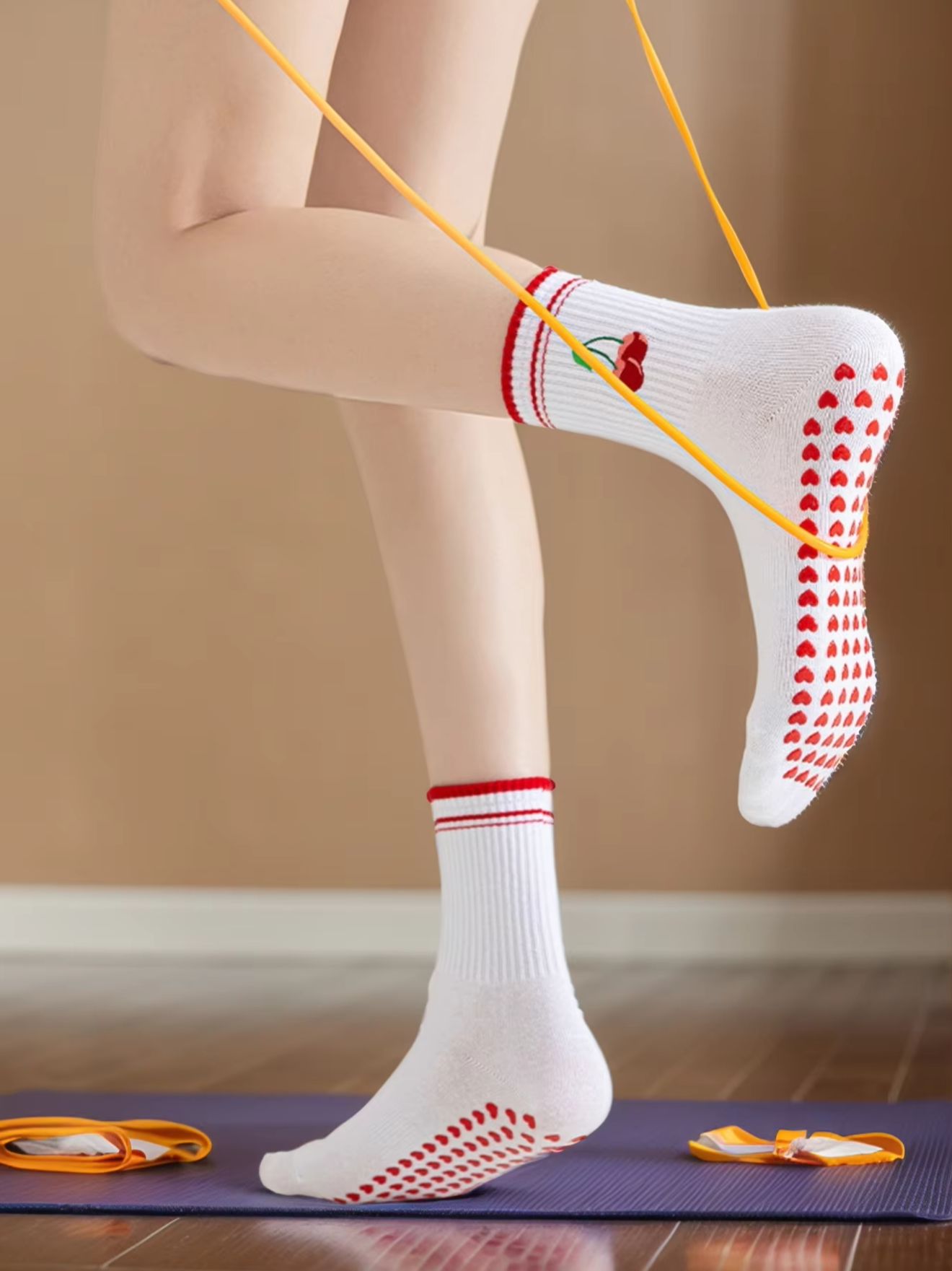 Pilates & Yoga Vida - 1 Pairs Cross-Border Professional Yoga Socks,