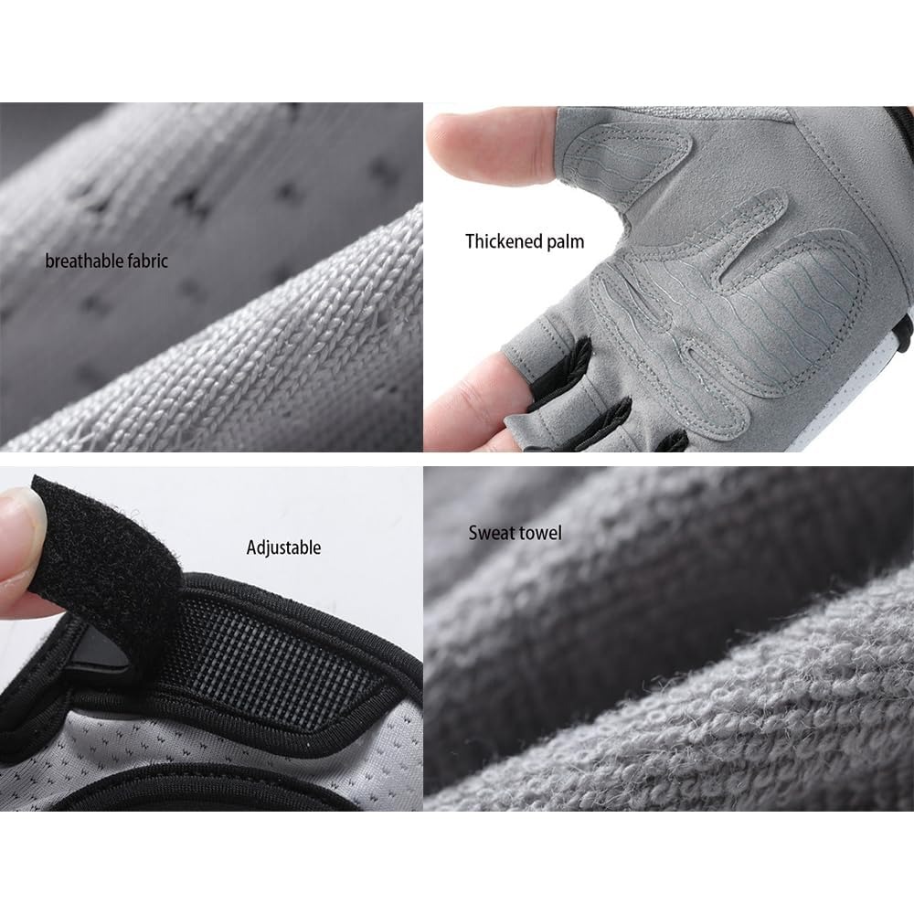 Fingerless Workout Gloves for  - огляд і ціна Home Pilates Yoga