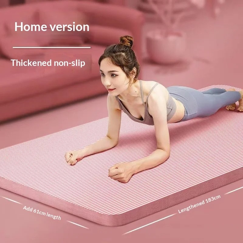 Extra Thick Non Slip Yoga Mat  - огляд і ціна Home Pilates Yoga