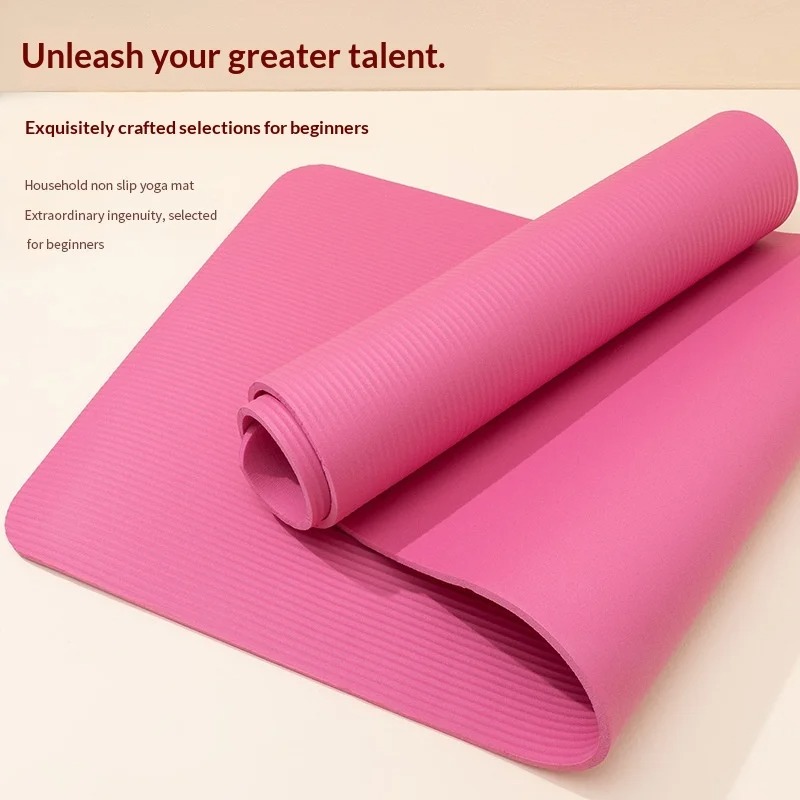 Extra Thick Non Slip Yoga Mat  - огляд і ціна Home Pilates Yoga