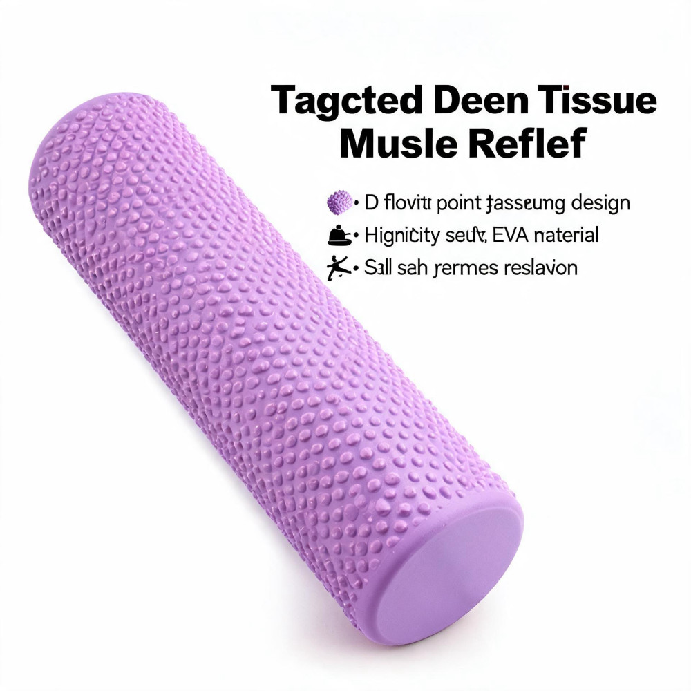 Yoga Roller Round EVA Foam Cyl - огляд і ціна Pilates Yoga Exercises