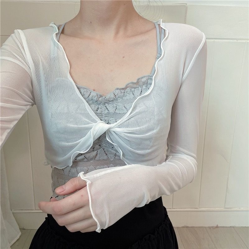 Women's Mesh Ballet Cover Up C - огляд і ціна Pilates Yoga Ballet