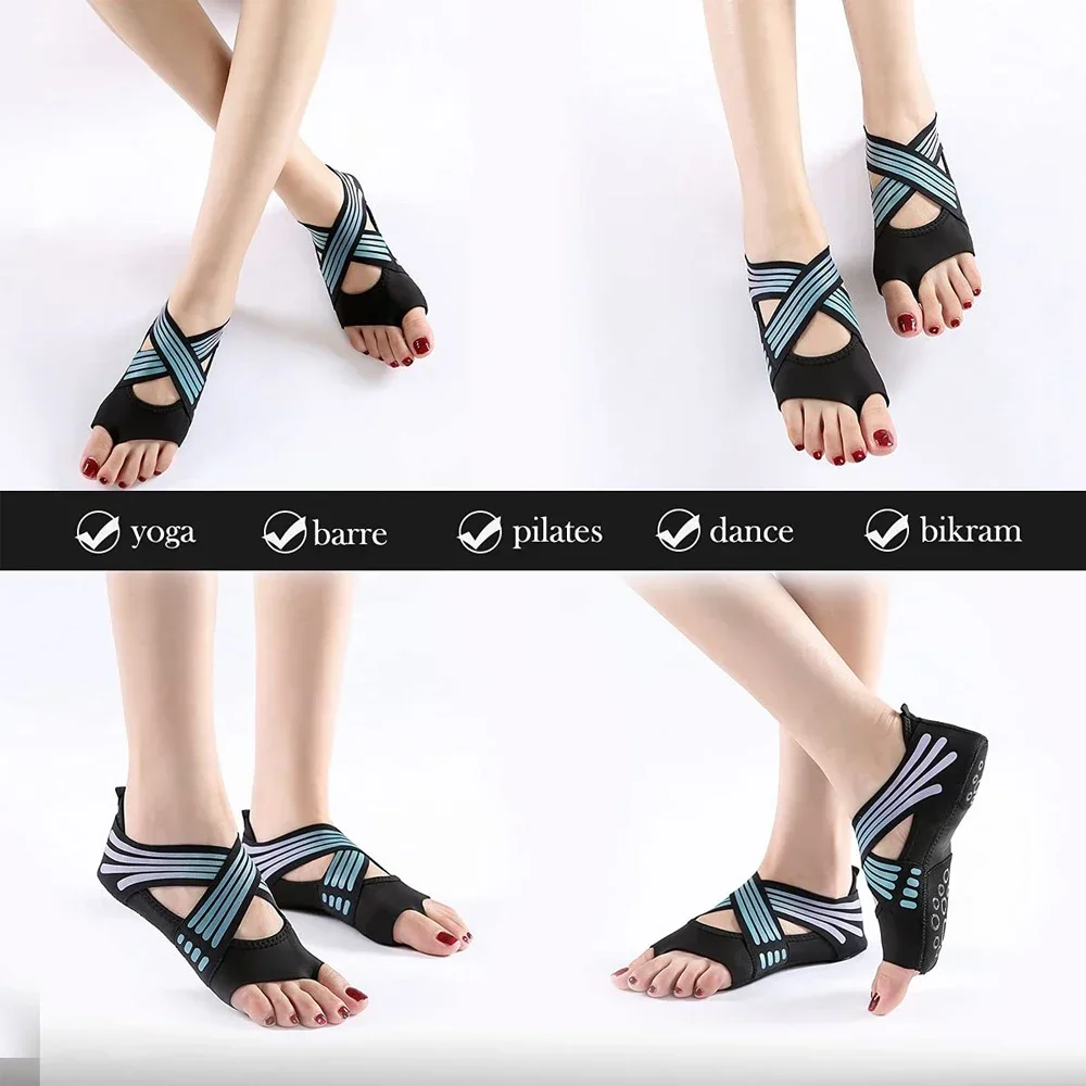 1Pair Professional Non-slip Gy - огляд і ціна Pilates Yoga Ballet