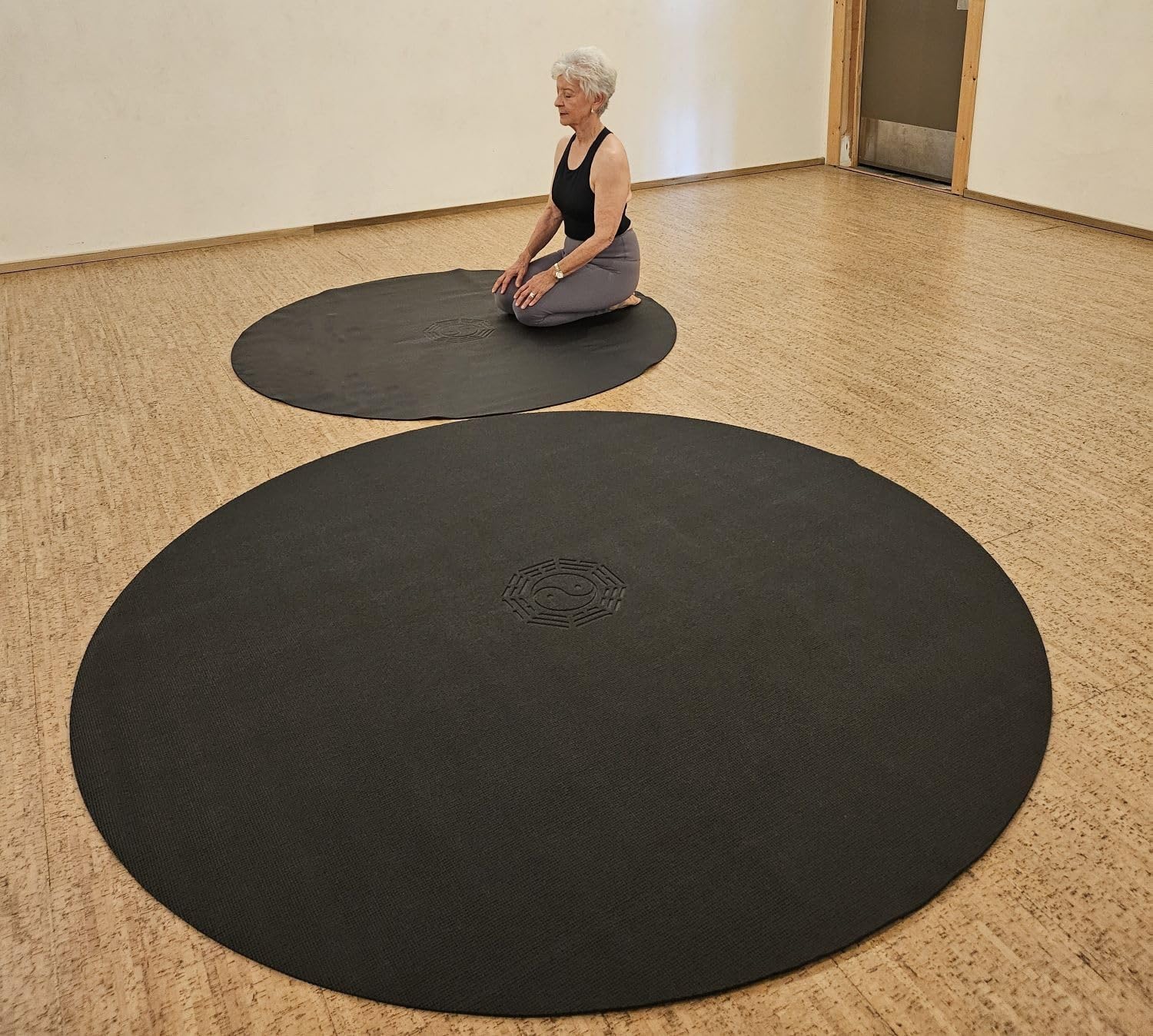 Large Circle Round TPE Yoga Ma - огляд і ціна Pilates Yoga Taichi
