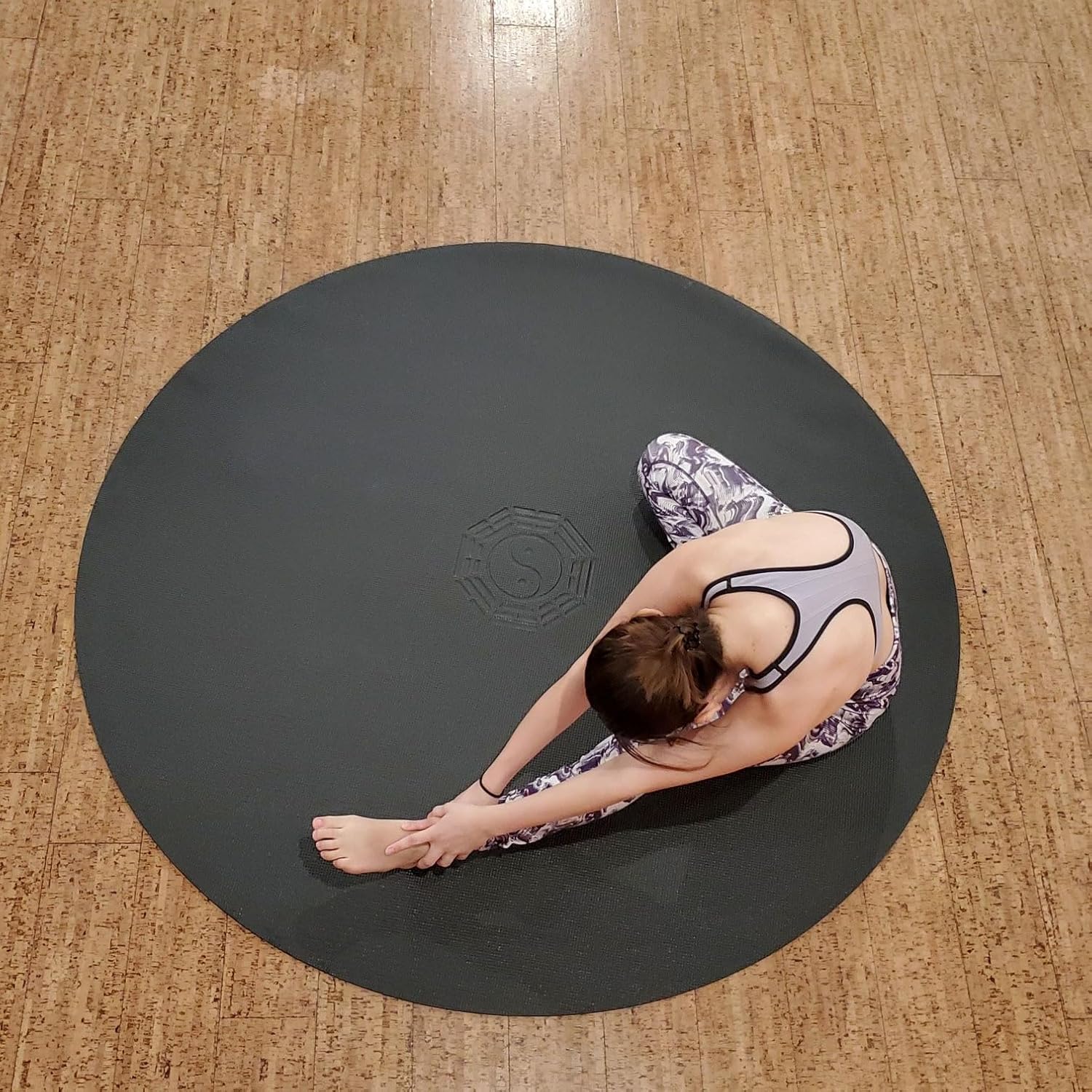 Large Circle Round TPE Yoga Ma - огляд і ціна Pilates Yoga Taichi