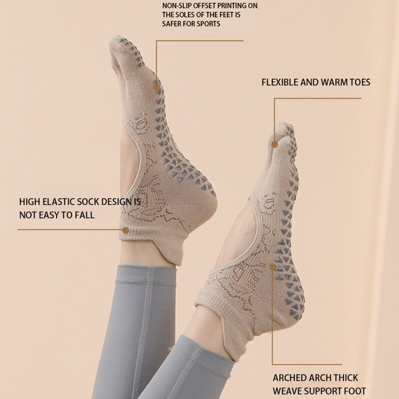 Women Yoga Toe Socks High Qual - огляд і ціна Pilates & Yoga Vida