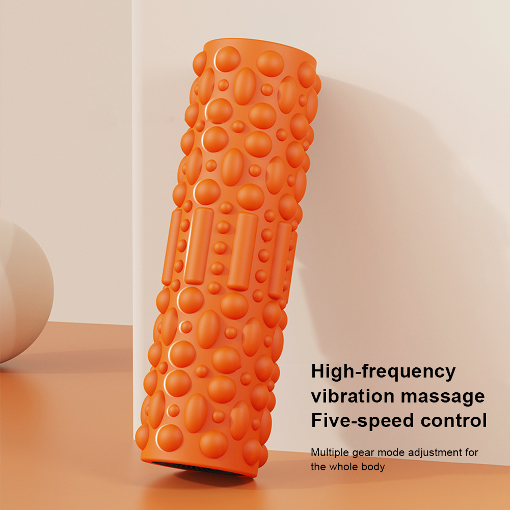 Electric Vibrating Foam Roller - огляд і ціна Pilates Yoga Exercises