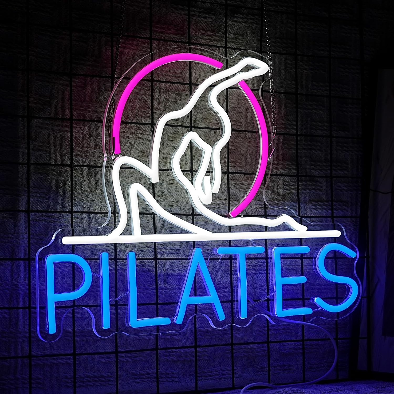 Pilates Neon Sign Yoga Studio  - огляд і ціна Pilates Yoga Room