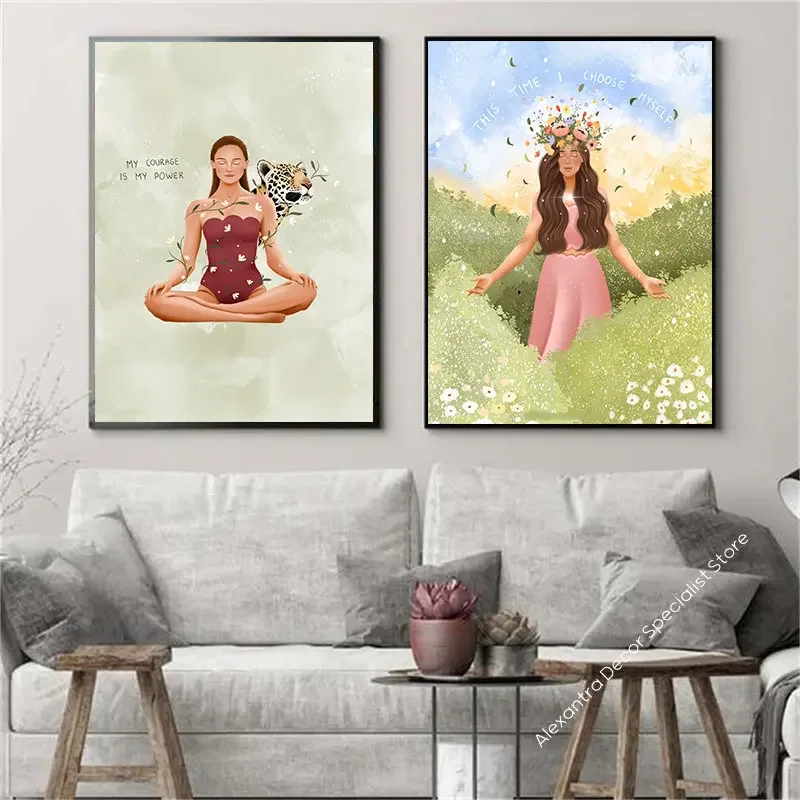 Boho Pilates Exercise Woman Yo - огляд і ціна Pilates Yoga Room