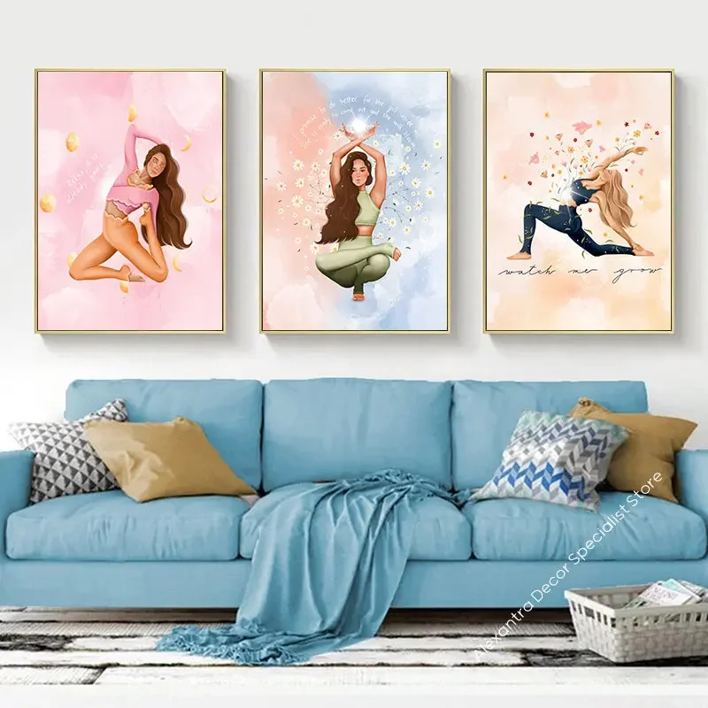 Boho Pilates Exercise Woman Yo - огляд і ціна Pilates Yoga Room