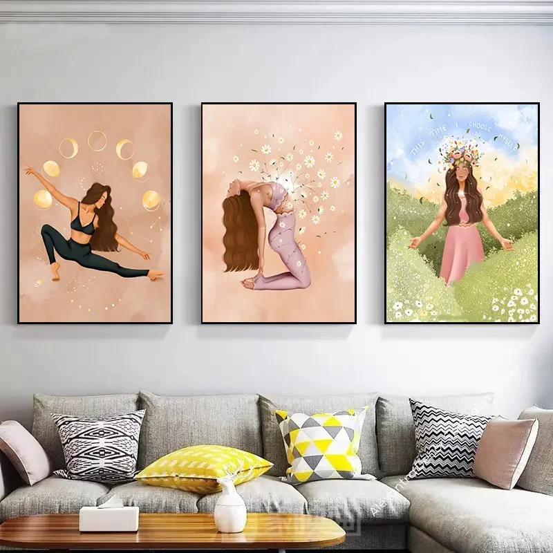 Boho Pilates Exercise Woman Yo - огляд і ціна Pilates Yoga Room
