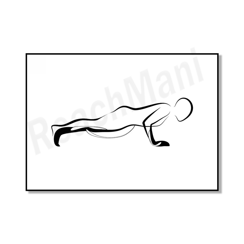 Pilates posters, Pilates push- - огляд і ціна Pilates Yoga Room