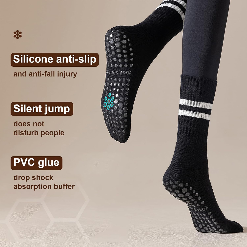 Yoga Pilates Socks with Grips  - огляд і ціна Pilates Yoga Ballet