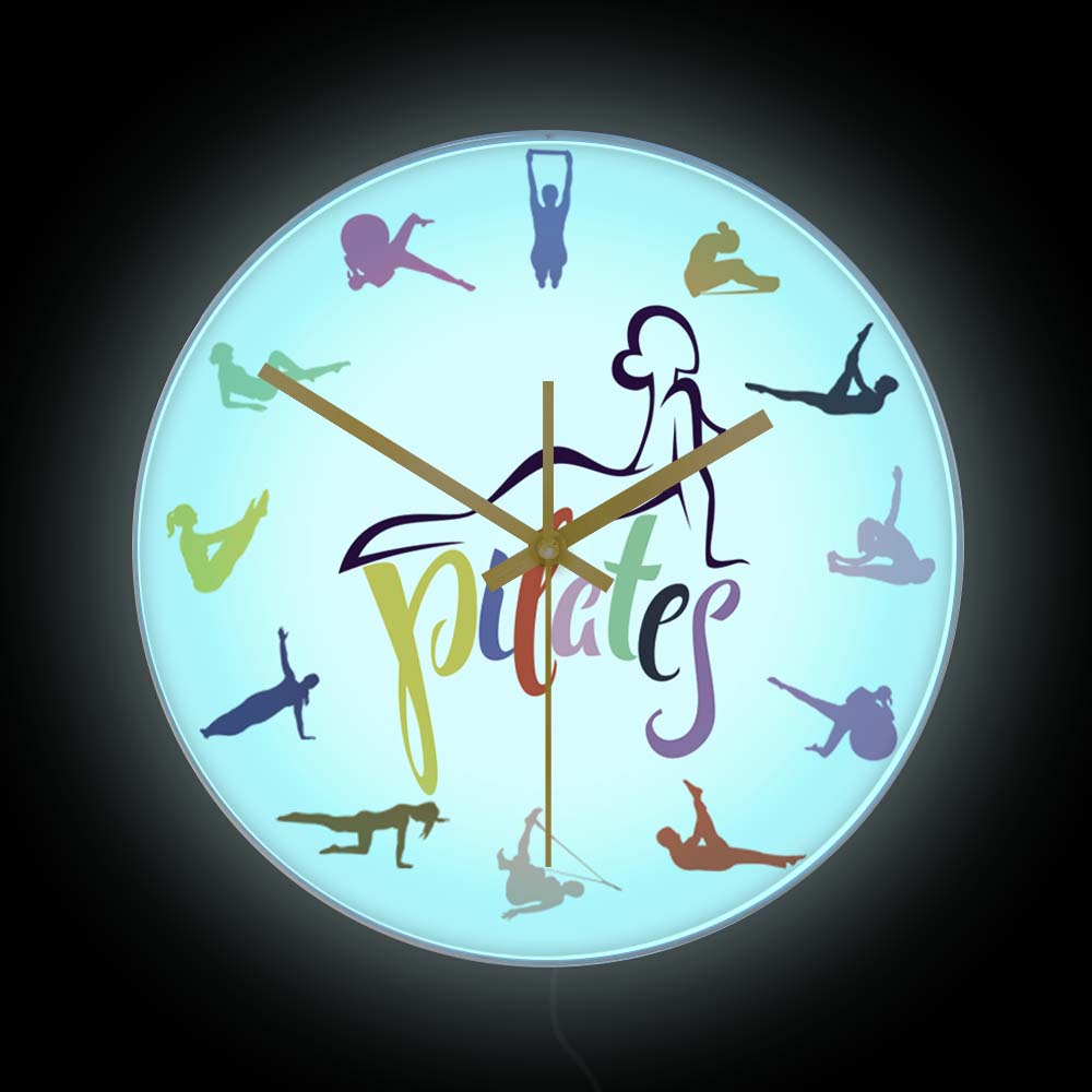 Pilates Pose Colorful Print Wa - огляд і ціна Pilates Yoga Room