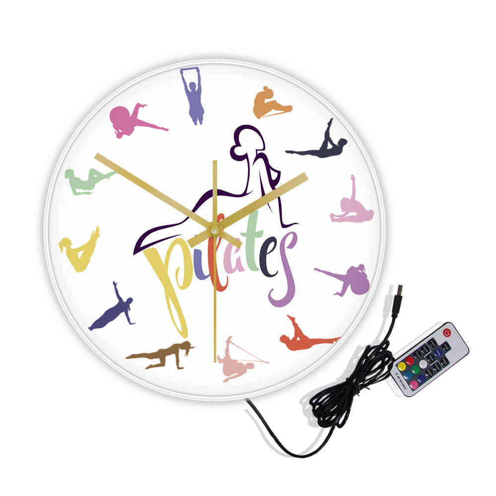 Pilates Pose Colorful Print Wa - огляд і ціна Pilates Yoga Room