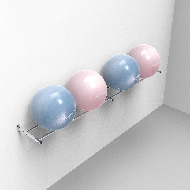 Yoga Ball Storage Shelf Gym Pr - огляд і ціна Pilates Yoga Room