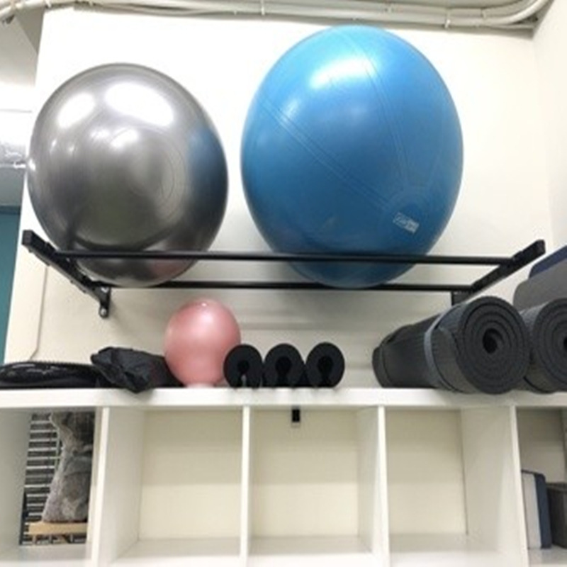 Yoga Ball Storage Shelf Gym Pr - огляд і ціна Pilates Yoga Room
