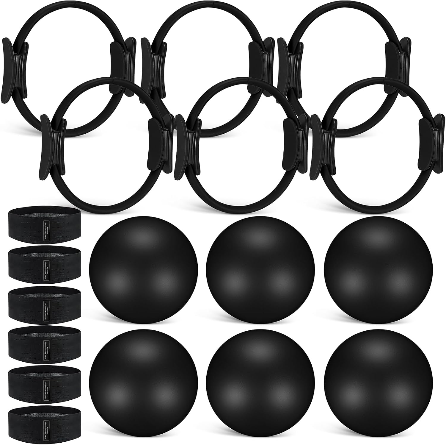 18 Pcs Pilates Ring And Ball S - огляд і ціна Pilates Yoga Tone