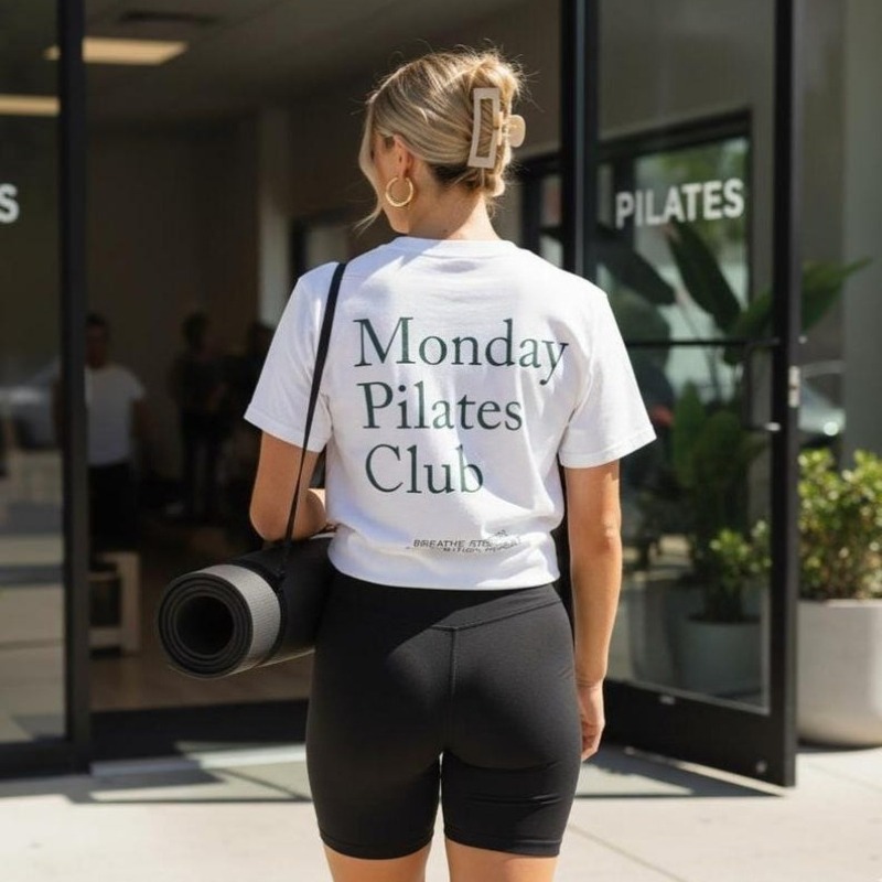 Shirt for Pilates Monday Pilat - огляд і ціна Pilates Yoga Wellness