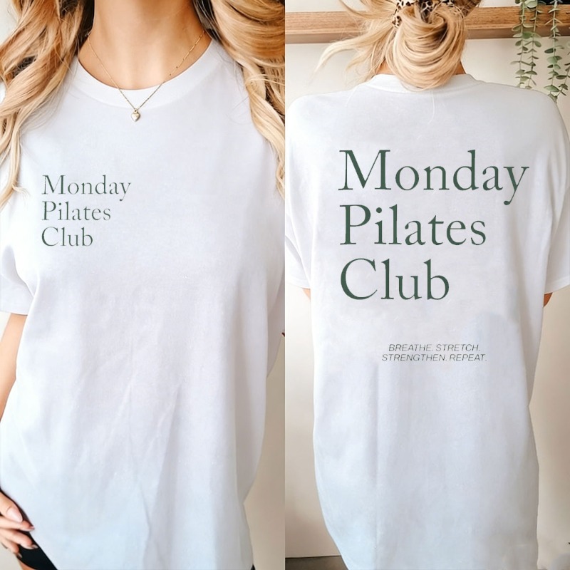 Shirt for Pilates Monday Pilat - огляд і ціна Pilates Yoga Wellness
