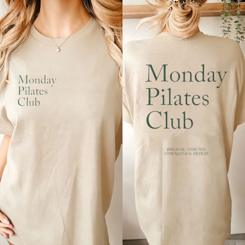 Shirt for Pilates Monday Pilat - огляд і ціна Pilates Yoga Wellness